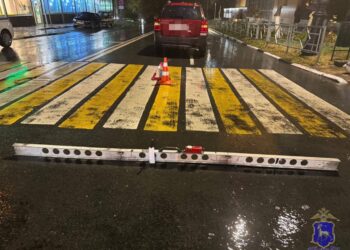 В Самаре водитель Kia сбил 40-летнюю женщину и 8-летнего мальчика на пешеходном переходе