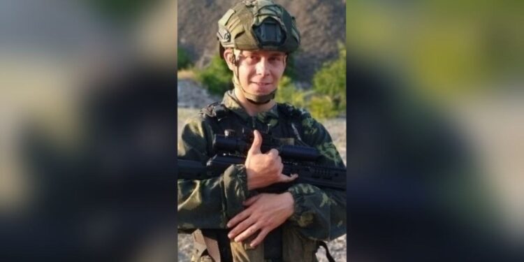 Младший сержант Вадим Нечаев с позывным «Казак», фото: Константин Каменский