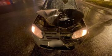 В Тольятти водитель Lada Granta сбил двух пешеходов на переходе