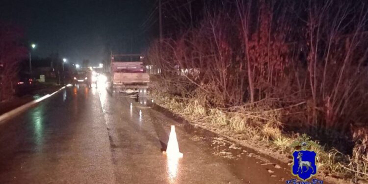 В Чапаевске водитель Газели насмерть сбил пешехода