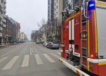 В центре Самары перекрыли улицу из-за подозрительного велосипеда