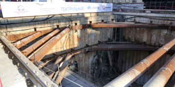 В Самаре завершили прокладку тоннелей к станции метро «Театральная»
