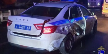 В Самарской области в массовом ДТП погиб пассажир Lada Granta