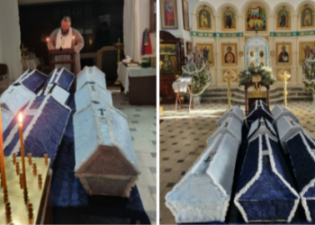 В Самарской области прах семьи губернатора Аксакова вернули в родовой склеп