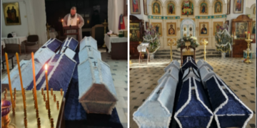 В Самарской области прах семьи губернатора Аксакова вернули в родовой склеп