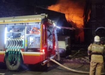 В Самаре сгорели два дома в историческом центре