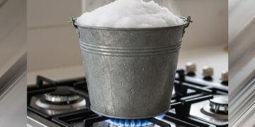 Жители Самары из-за коммунальной аварии добывали воду из снега