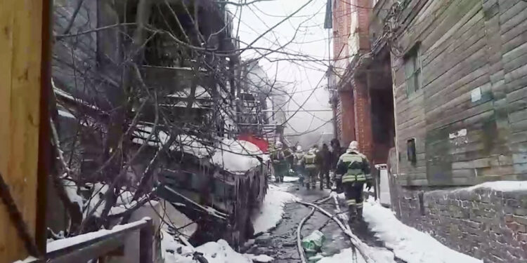 Самарских ночных погорельцев разместили в санатории «Волжанка»