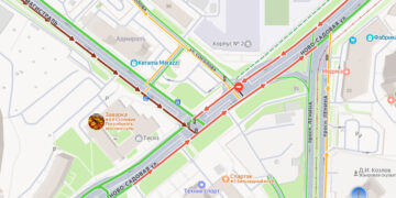 В Самаре новая схема движения спровоцировала транспортный сбой