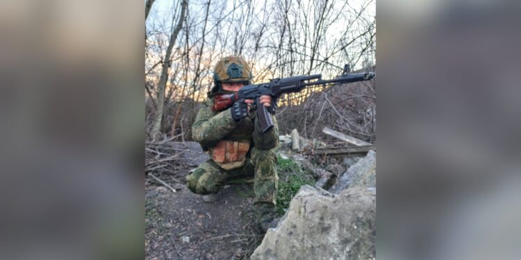 Боец с позывным "Мун", фото: Александр Кавешников