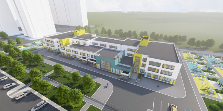 В микрорайоне «Амград» Самары к 2027 году построят новый детский сад на 330 мест