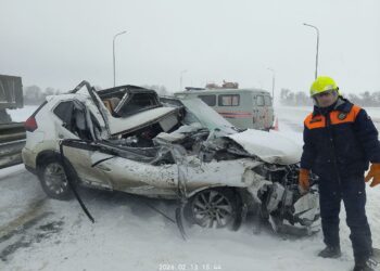 В Самарской области спасателям пришлось вырезать пострадавшую в ДТП из искореженного авто