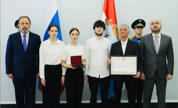 Семье погибшего офицера из Тольятти вручили «Золотую Звезду» Героя России