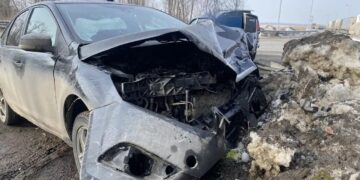 В Самарской области водитель без прав устроил ДТП, в котором пострадали два человека