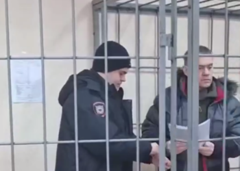 Константин Борисов в суде, фото: t.me/samara_proc