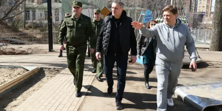 Глава Самары Иван Носков потребовал устранить недочёты благоустройства до конца апреля