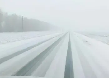 На Самарскую область 10 апреля обрушился мокрый снег