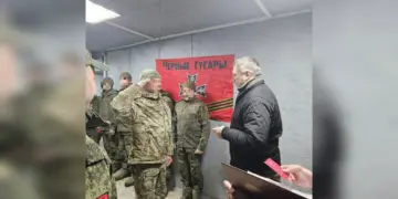 Иван Носков передал гуманитарный груз и награды самарским бойцам в зоне СВО