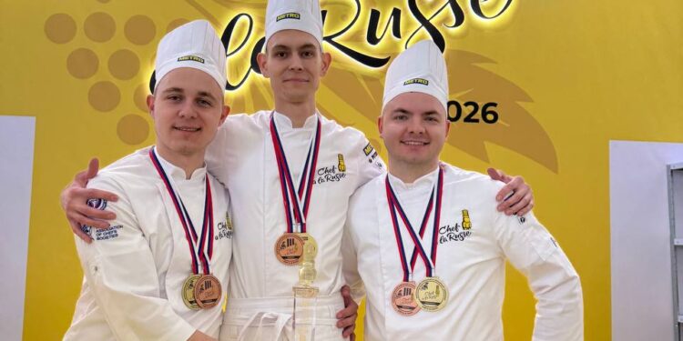 Самарская команда шефов заняла третье место на кулинарном чемпионате Chef a la Russe