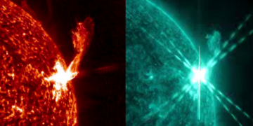 На Солнце зафиксировали мощную вспышку высшего балла X2.5