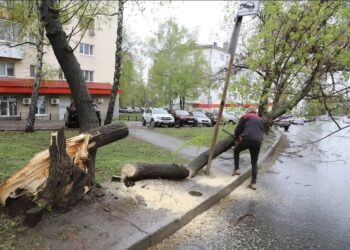 Устранение последствий урагана в Самаре, фото: max.ru/club_ivan_noskov