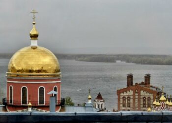 Шторм на Волге, фото: Марина Ярцева