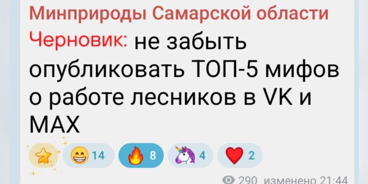 Фото: скриншот из телеграм-канала министерства экологии и природных ресурсов Самарской области