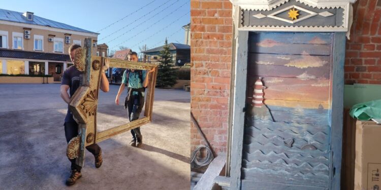 В Самаре на улице Самарская появится новый арт-объект с китом и маяком