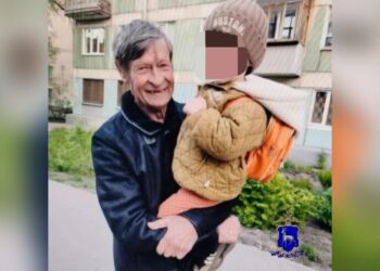 Олег Барышников и его внук Макар Шинкарев, фото: max.ru/police163