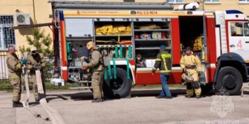 В Самаре прошли пожарно-тактические учения в здании районной администрации