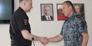 В Сызрани представлен новый начальник управления МВД, им стал Евгений Федотов