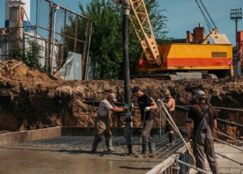 «Акрон — Академия Коноплева» начал заливку фундамента нового ФОКа