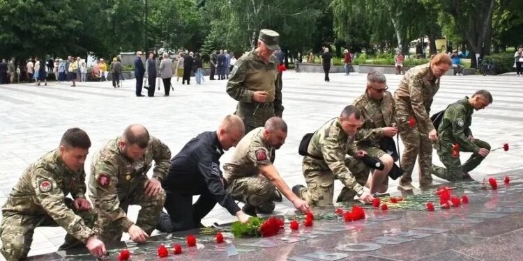 В Самаре заложили аллею в память о погибших участниках СВО