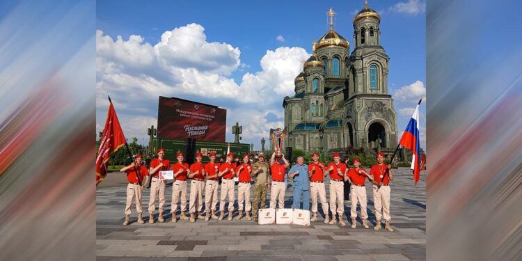 Самарские юнармейцы победили на международных играх «Наследники Победы»