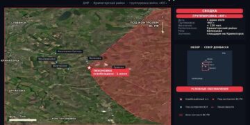 Армия России, продвигаясь к Краматорску, освободила Тихоновку в ДНР