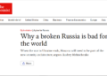 Мельниченко в The Economist: западные сценарии развала России ведут к её непредсказуемости