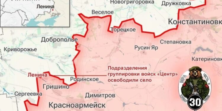 Базирующаяся под Самарой 30-я гвардейская бригада взяла штурмом населенный пункт Ленина в ДНР