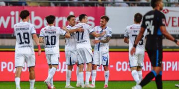 Футболисты «Акрона» разгромно проиграли «Ростову» в Кубке России