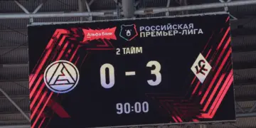 «Крылья Советов» разгромили «Акрон» в «подвальном дерби»
