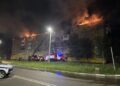 В Новокуйбышевске вспыхнула крыша жилого дома, площадь возгорания – 1000 «квадратов»